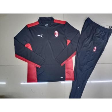 Chandal A.C. Milan 2021/2022 negro niño Chandal A.C. Milan 2021/2022 negro niño