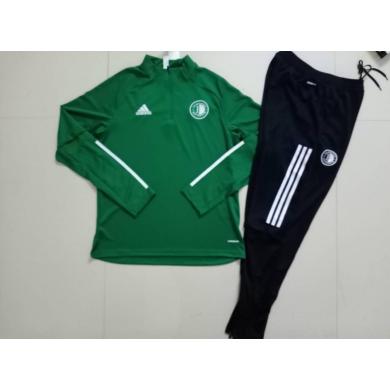 Chandal Feyenoord de Róterdam 2021/2022 verde Chandal Feyenoord de Róterdam 2021/2022 verde