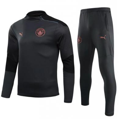 Chandal Manchester City 2021/2022 Gris negro niño Chandal Manchester City 2021/2022 Gris negro niño