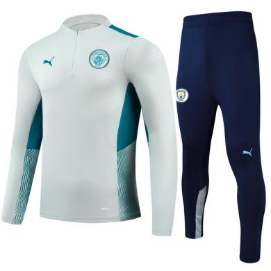 Chandal Manchester City 2021/2022 gris claro Chandal Manchester City 2021/2022 gris claro