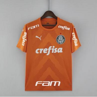 Camiseta all sponsor Palmeiras Goalkeeper Orange 22/23 Camiseta all sponsor Palmeiras Goalkeeper Orange 22/23