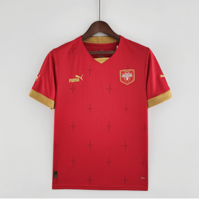 Camiseta Serbia Primera Equipación 2022 Camiseta Serbia Primera Equipación 2022