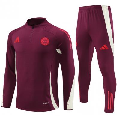 Chandal Entrenamiento Bayern Munich (Hombre/Niño) 2024/2025 + Pantalones Chandal Entrenamiento Bayern Munich (Hombre/Niño) 2024/2025 + Pantalones
