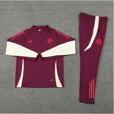 Chandal Entrenamiento Bayern Munich (Hombre/Niño) 2024/2025 + Pantalones Chandal Entrenamiento Bayern Munich (Hombre/Niño) 2024/2025 + Pantalones