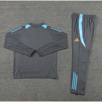 Chandal Entrenamiento Argentina Pre-Match (Hombre/Niño) Gris 24/25 + Pantalones Chandal Entrenamiento Argentina Pre-Match (Hombre/Niño) Gris 24/25 + Pantalones