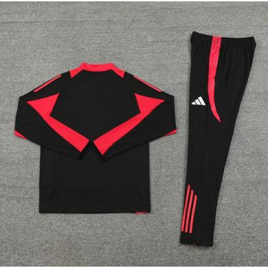 Chandal Entrenamiento Bayern Munich (Hombre/Niño) Negro 2024/2025 + Pantalones Chandal Entrenamiento Bayern Munich (Hombre/Niño) Negro 2024/2025 + Pantalones
