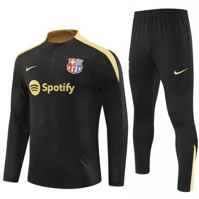 Sudadera Fc Barcelona Training (Hombre/Niño) Negro 24/25 + Pantalones Sudadera Fc Barcelona Training (Hombre/Niño) Negro 24/25 + Pantalones