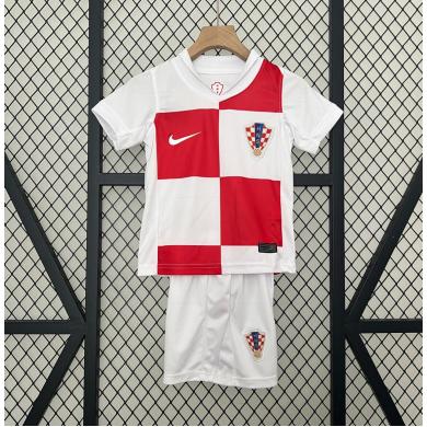 Camiseta Croacia Primera Equipación 2024 Niño Camiseta Croacia Primera Equipación 2024 Niño