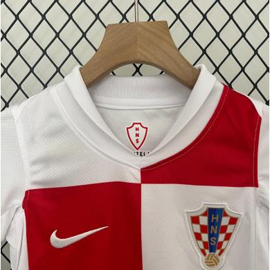 Camiseta Croacia Primera Equipación 2024 Niño Camiseta Croacia Primera Equipación 2024 Niño