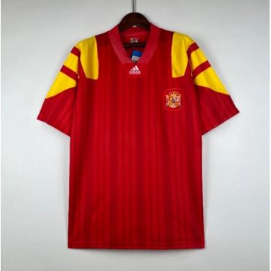 Camisetas Retro España Primera Equipación 1992/93 Camisetas Retro España Primera Equipación 1992/93