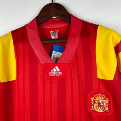 Camisetas Retro España Primera Equipación 1992/93 Camisetas Retro España Primera Equipación 1992/93