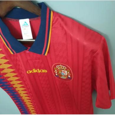 Camisetas Retro España Primera Equipación 1994 Camisetas Retro España Primera Equipación 1994