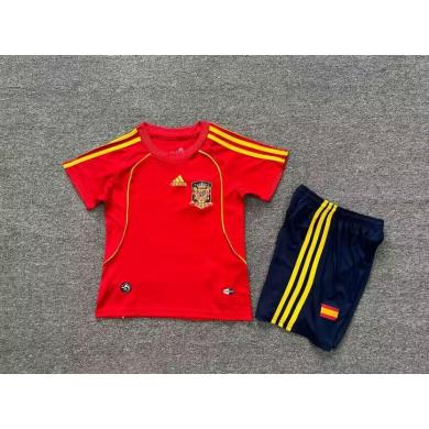 Conjunto Retro España Primera Equipación 2008 Niño Conjunto Retro España Primera Equipación 2008 Niño
