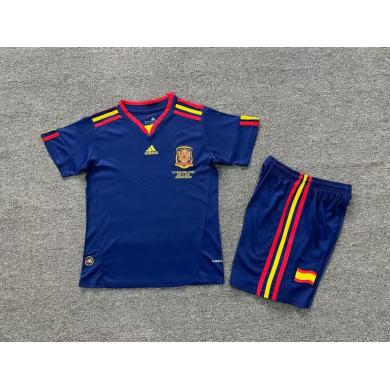 Conjunto Retro España Segunda Equipación 2010 Niño Conjunto Retro España Segunda Equipación 2010 Niño