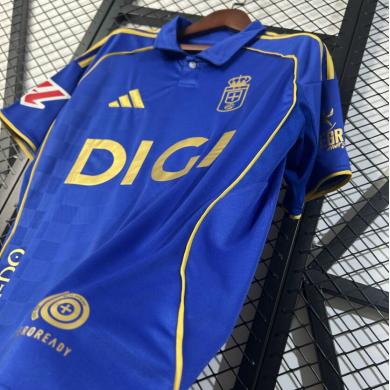 Camiseta Real Oviedo Primera Equipación 25/26 Camiseta Real Oviedo Primera Equipación 25/26