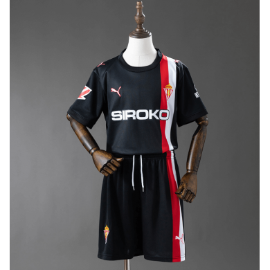 Camiseta Sporting De Gijón Segunda Equipación 25/26 Niño