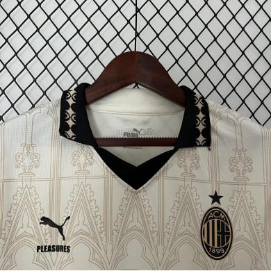 Camiseta Fc AC Milan Beige 23/24 Camiseta Fc AC Milan Beige 23/24