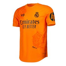 Camiseta Real M adrid Y-3 Portero Naranja 24/25