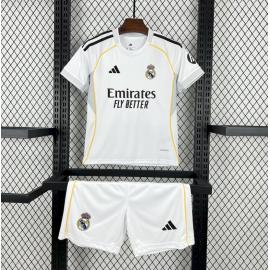 Camiseta Real Madrid 1ª Equipación 25/26 Niño