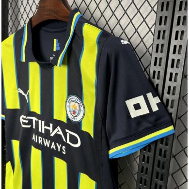 Camiseta Manchester City Segunda Equipacion 24/25 Camiseta Manchester City Segunda Equipacion 24/25