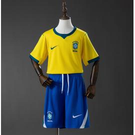Camiseta Brasil Primera Equipación 2026 Niño
