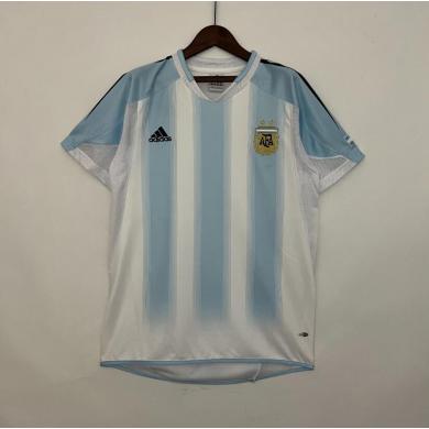 Camiseta Retro Argentina Primera Equipación 04/05 Camiseta Retro Argentina Primera Equipación 04/05