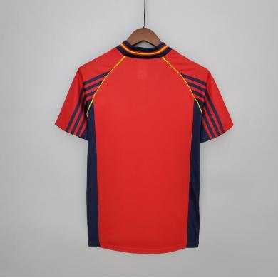 Camiseta Retro España Primera Equipación 1998 Camiseta Retro España Primera Equipación 1998