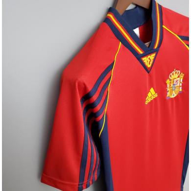 Camiseta Retro España Primera Equipación 1998 Camiseta Retro España Primera Equipación 1998