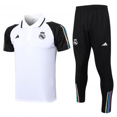 POLO Real Madrid CF Pre-Match 23/24 + Pantalones POLO Real Madrid CF Pre-Match 23/24 + Pantalones