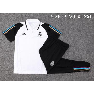 POLO Real Madrid CF Pre-Match 23/24 + Pantalones POLO Real Madrid CF Pre-Match 23/24 + Pantalones