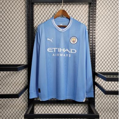 Camiseta Manchester City Primera Equipacion 23/24 ML Camiseta Manchester City Primera Equipacion 23/24 ML