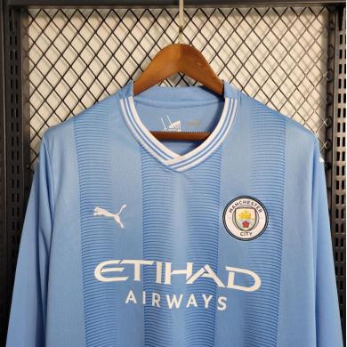 Camiseta Manchester City Primera Equipacion 23/24 ML Camiseta Manchester City Primera Equipacion 23/24 ML