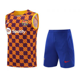 Camiseta Sin Mangas b-arcelona Pre-Match 23/24 + Pantalones