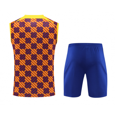 Camiseta Sin Mangas b-arcelona Pre-Match 23/24 + Pantalones Camiseta Sin Mangas b-arcelona Pre-Match 23/24 + Pantalones