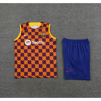 Camiseta Sin Mangas b-arcelona Pre-Match 23/24 + Pantalones Camiseta Sin Mangas b-arcelona Pre-Match 23/24 + Pantalones