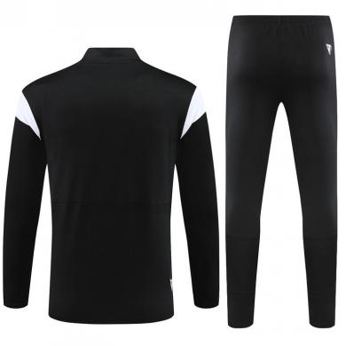Chandal Entrenamiento AC Milan 2023-2024 Negro (Hombre/Niño) + Pantalones Chandal Entrenamiento AC Milan 2023-2024 Negro (Hombre/Niño) + Pantalones