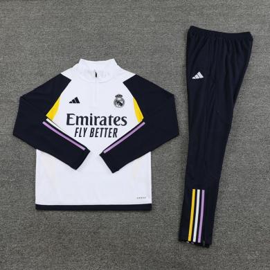 Sudadera Fc Real Madrid 2023/2024 + Pantalones Sudadera Fc Real Madrid 2023/2024 + Pantalones