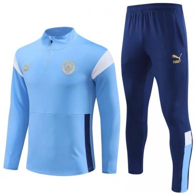 Sudadera Manchester City FC 23/24 Azul (Hombre/Niño) + Pantalones Sudadera Manchester City FC 23/24 Azul (Hombre/Niño) + Pantalones