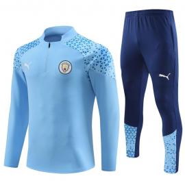 Sudadera Manchester City Training 23/24 Azul + Pantalones