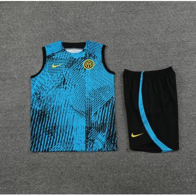 Camiseta Sin Mangas Inter Milan Pre-Match 23/24 + Pantalones Camiseta Sin Mangas Inter Milan Pre-Match 23/24 + Pantalones