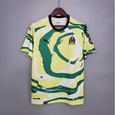 Camisetas Olympique Marseille "OM Africa" Edición especial 2021/2022 Blanco Amarillo Verde Camisetas Olympique Marseille "OM Africa" Edición especial 2021/2022 Blanco Amarillo Verde