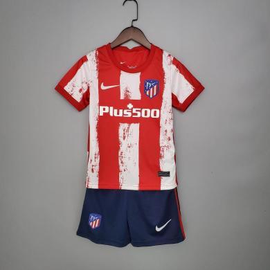 Camiseta Del Atlético De Madrid 2021/2022 Nino Camiseta Del Atlético De Madrid 2021/2022 Nino