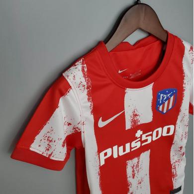Camiseta Del Atlético De Madrid 2021/2022 Nino Camiseta Del Atlético De Madrid 2021/2022 Nino