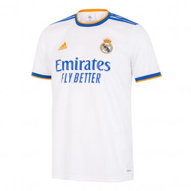 Camiseta Real M adrid Niño Primera Equipación Blanca 21/22