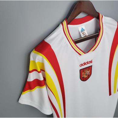 Camiseta Retro España 2ª Equipación 1996 Camiseta Retro España 2ª Equipación 1996