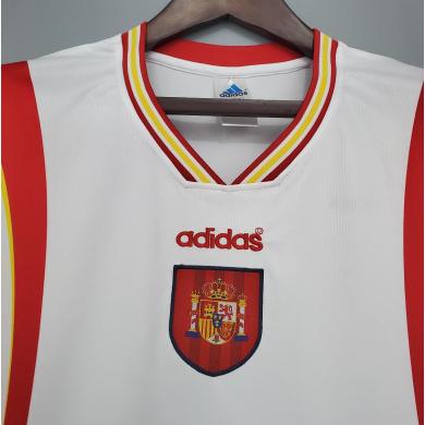 Camiseta Retro España 2ª Equipación 1996 Camiseta Retro España 2ª Equipación 1996