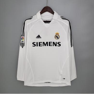 Camiseta Retro Real Madrid Primera Equipación 05/06 ML Camiseta Retro Real Madrid Primera Equipación 05/06 ML