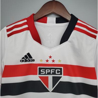 Camiseta Sao Paulo Fc Primera Equipación 2021-2022 Niño Camiseta Sao Paulo Fc Primera Equipación 2021-2022 Niño