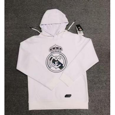 Sudadera con capucha Real Madrid 2020/21 (Blanco) Sudadera con capucha Real Madrid 2020/21 (Blanco)