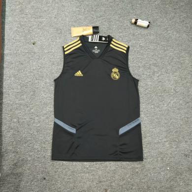 2019 - 2020 Negra chaleco de entrenamiento del Real Madrid 2019 - 2020 Negra chaleco de entrenamiento del Real Madrid
